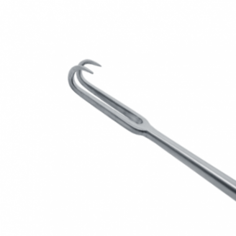271-Joseph Double Hook For Plastic Surgery 16 Cm Sharp 2Mm Wide
