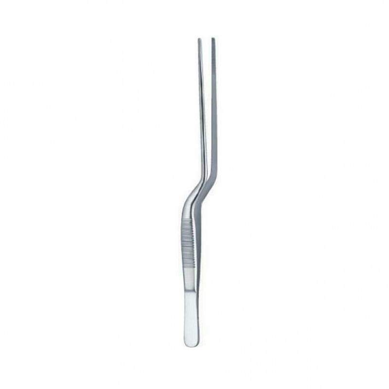 113-Jansen Ear Dressing Forceps Bayonet Length 6 Cm