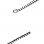153-Jobson-Horne Applicator And Curette, 18 Cm