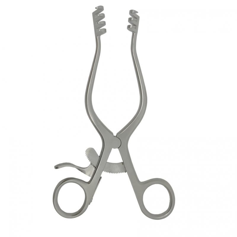 417-Self-Retaining Retractor 4X3 Sharp, straight