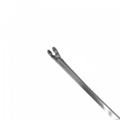 406-Micro Ear Forceps, Oval Cupped Jaws, Working Length 8 Cm,Straight Size 2
