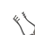 418-Self-Retaining Retractor 3X3 Blunt, Curved, Small Size