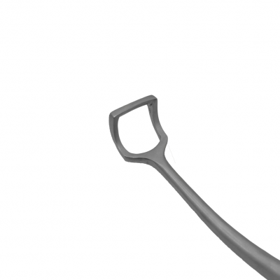 326-Adenoid Curette, Reverse Curved, 21Cm, Size 1