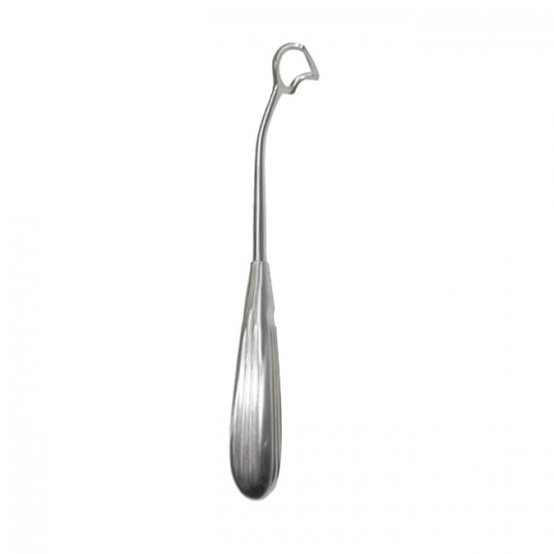 330-Adenoid Curette, Reverse Curved, 21Cm, Size 5