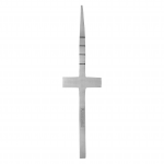 240-Cottle Chisel, Graduated, Straight, 18.5 Cm, 2 Mm
