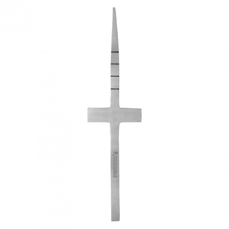 240-Cottle Chisel, Graduated, Straight, 18.5 Cm, 2 Mm