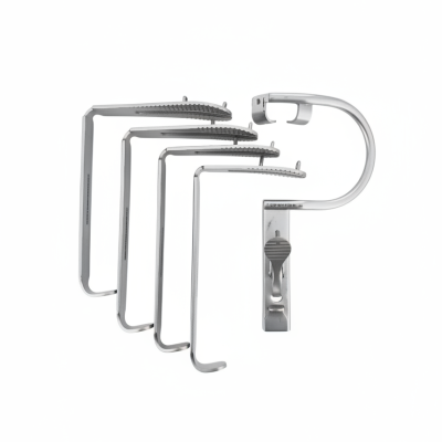 347 -Davis mouth gag, 6'', swivel frame + 4 blade