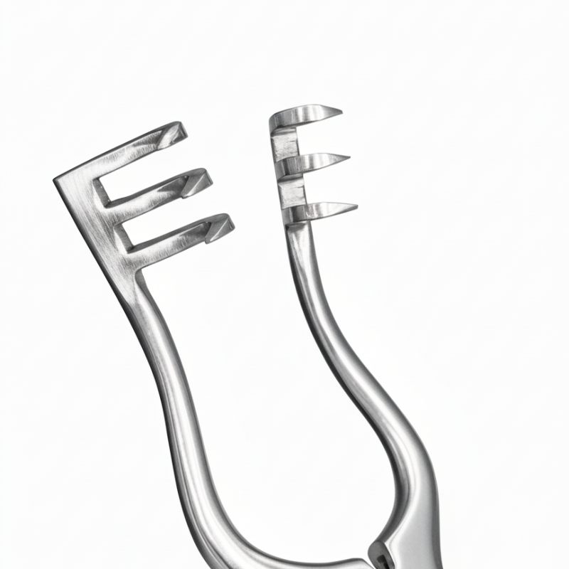 416Self-Retaining Retractor 3X3 Sharp, Straight