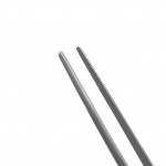 113-Jansen Ear Dressing Forceps Bayonet Length 6 Cm
