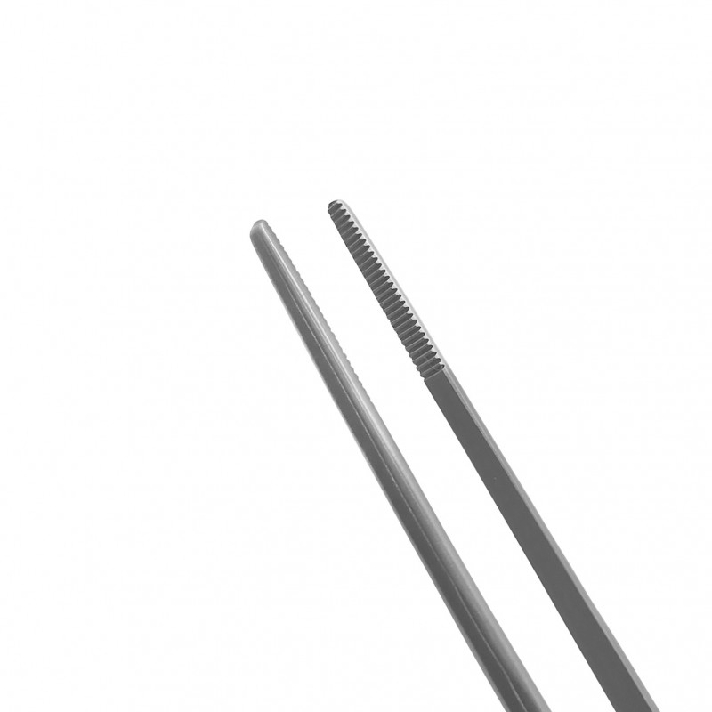 113-Jansen Ear Dressing Forceps Bayonet Length 6 Cm